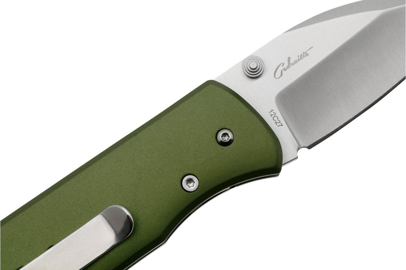 Böker Plus Lefti 01BP0006 Green Aluminum, zakmes