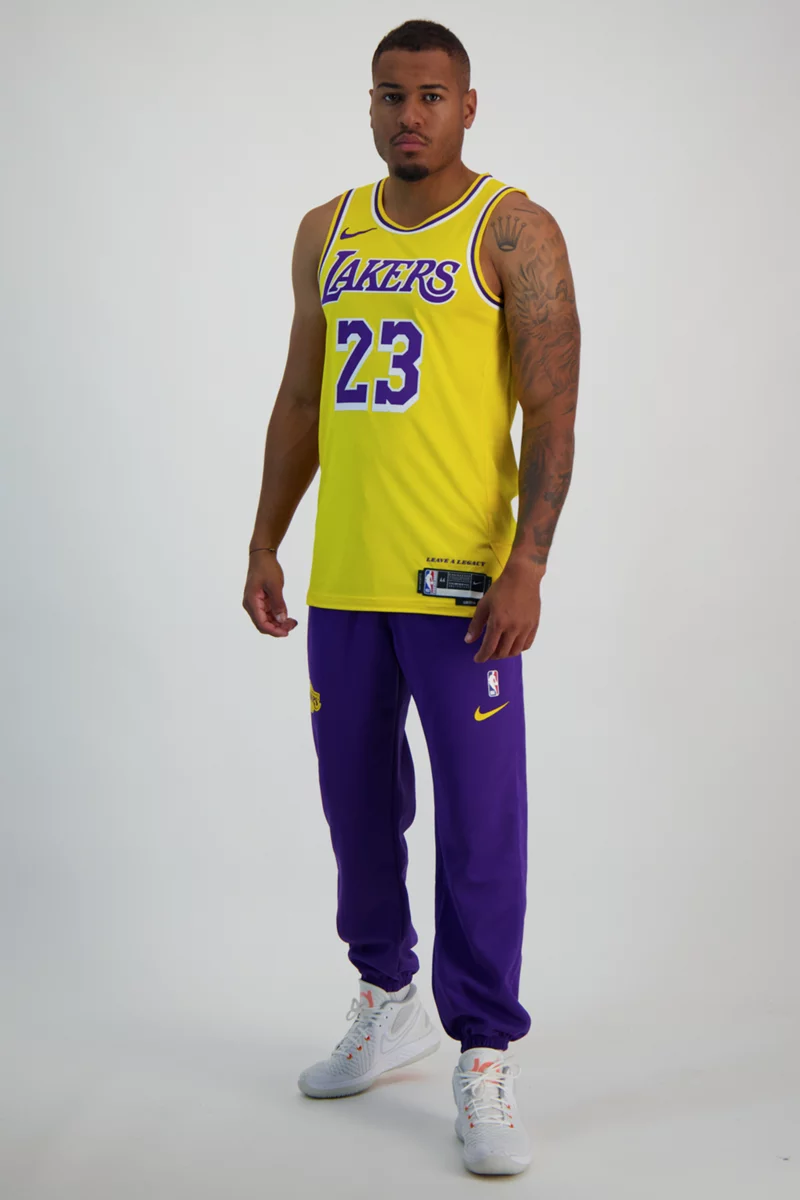 Nike Los Angeles Lakers Icon Edition LeBron James Herren Basketballtrikot