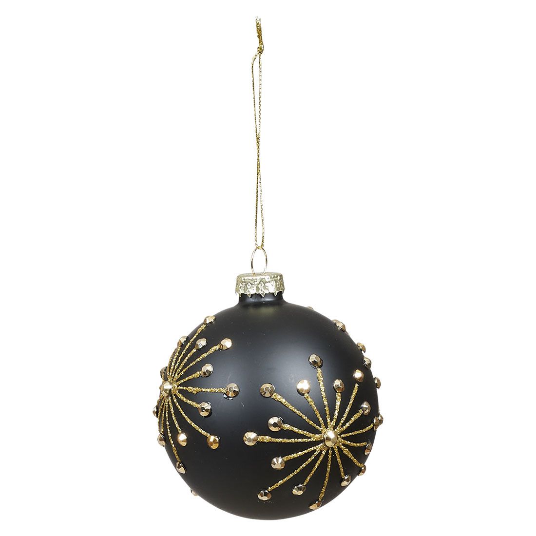Julekule i glass Stars