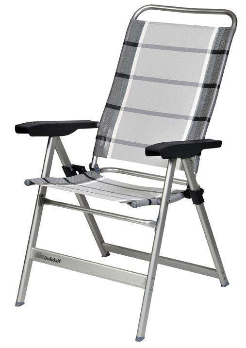 Dukdalf Dynamic Campingstuhl silber-anthrazit