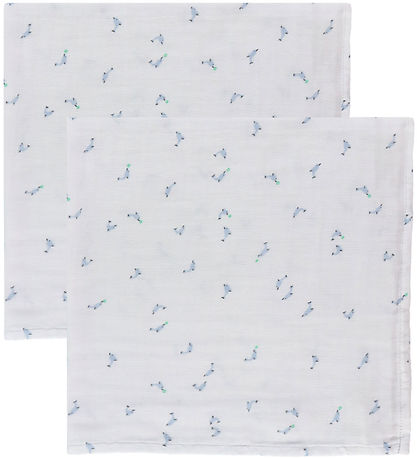 MarMar Spucktücher - 2er-Pack - Ada - Dolphin