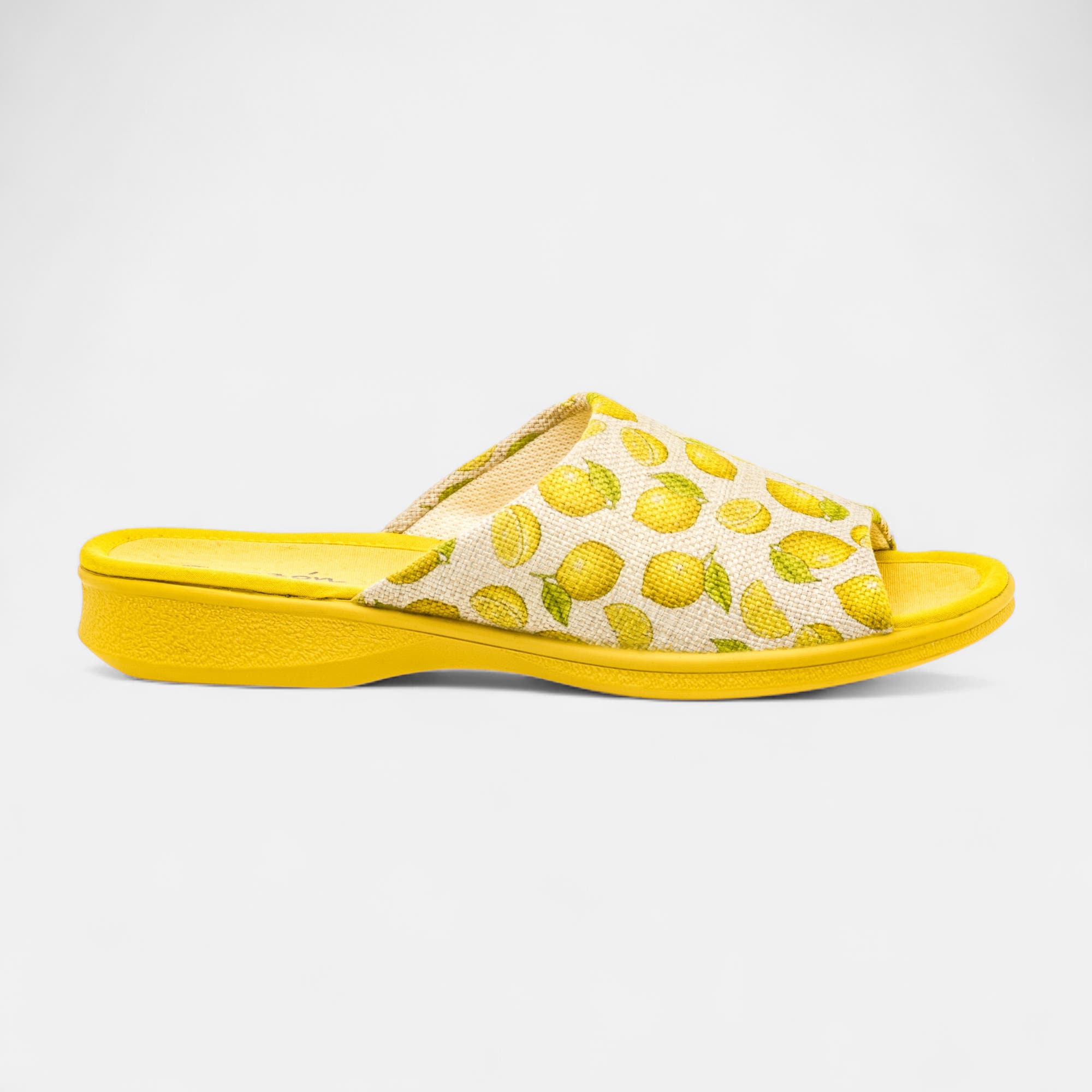 Pantoufles mules Femme jaune
