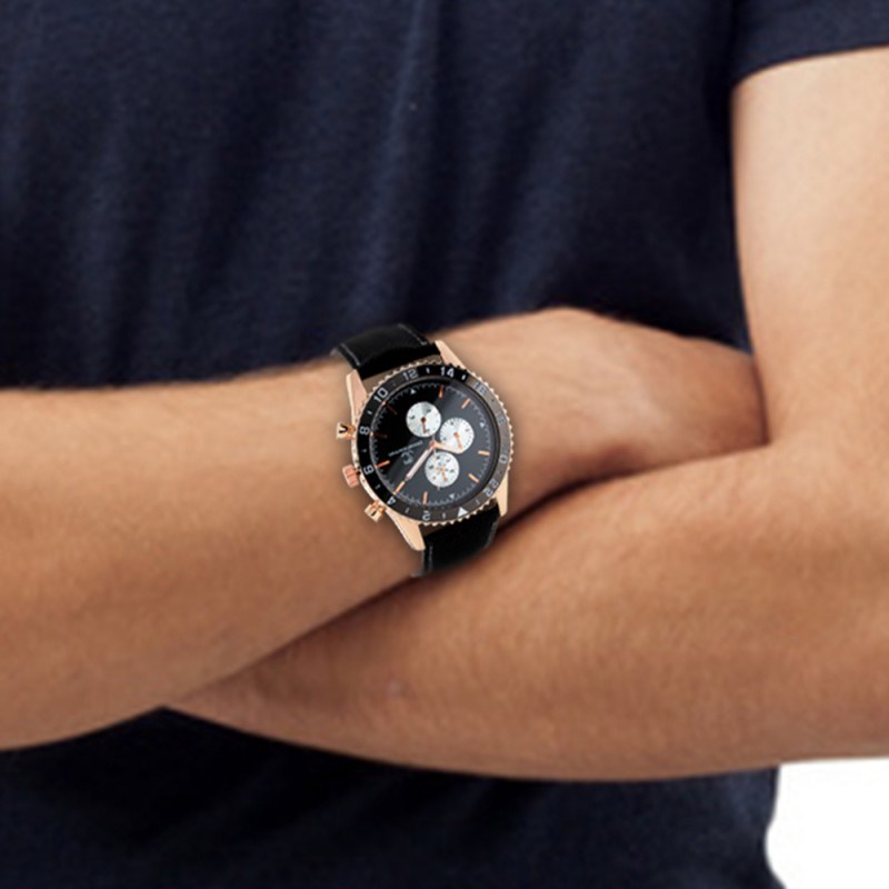 Montre homme quartz SC Crystal collection Pascal Szerman