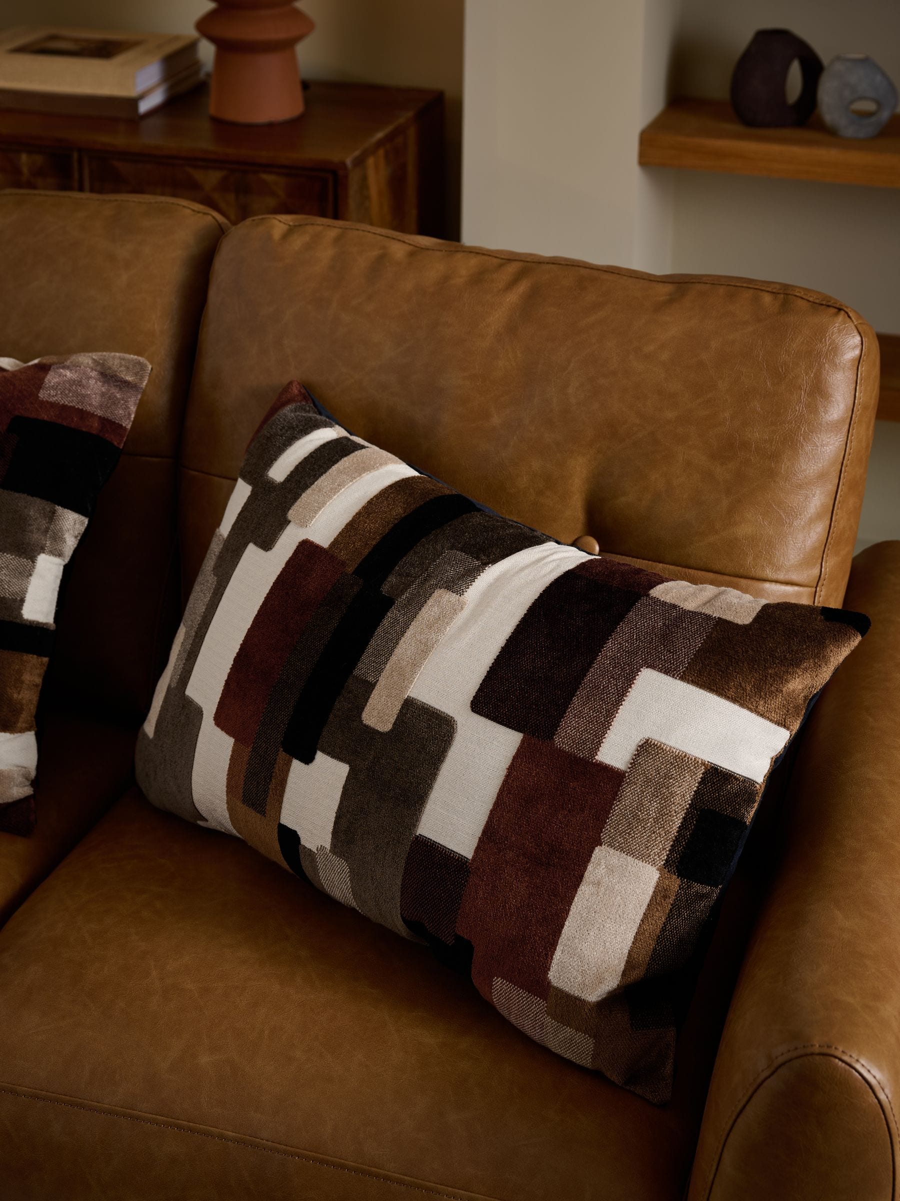 Orson Cut Velvet Cushion