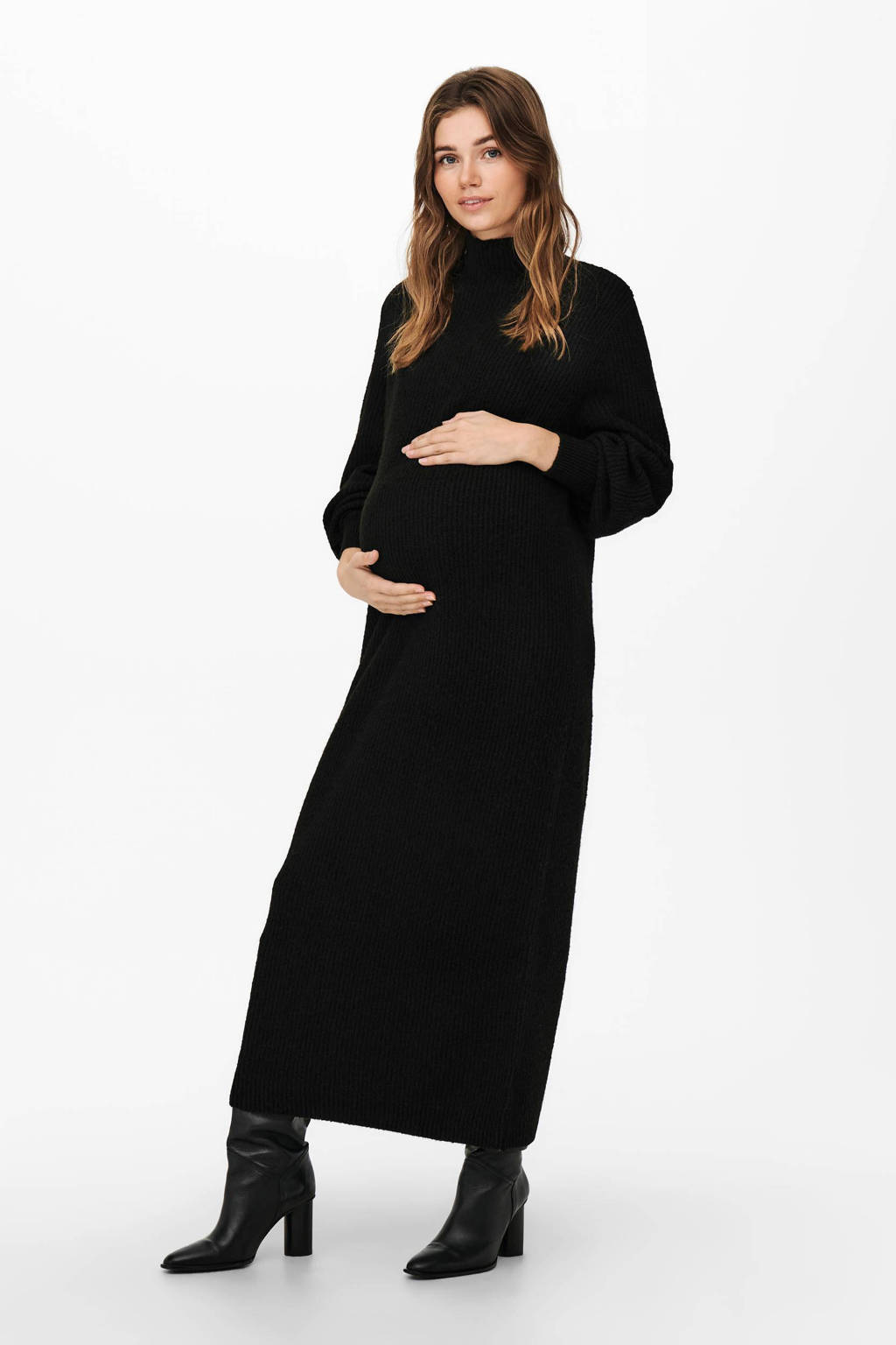 ONLY MATERNITY zwangerschapsjurk OLMLUCCA zwart
