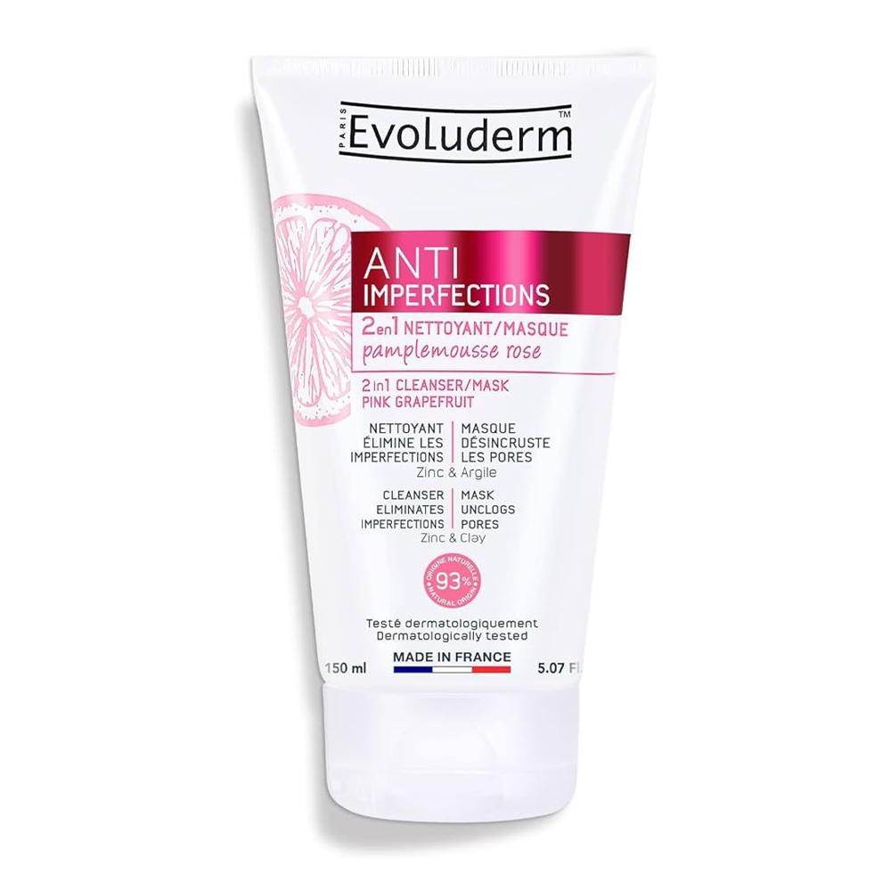 Evoluderm Nettoyant Masque 2 En 1 Evoluderm 150ml