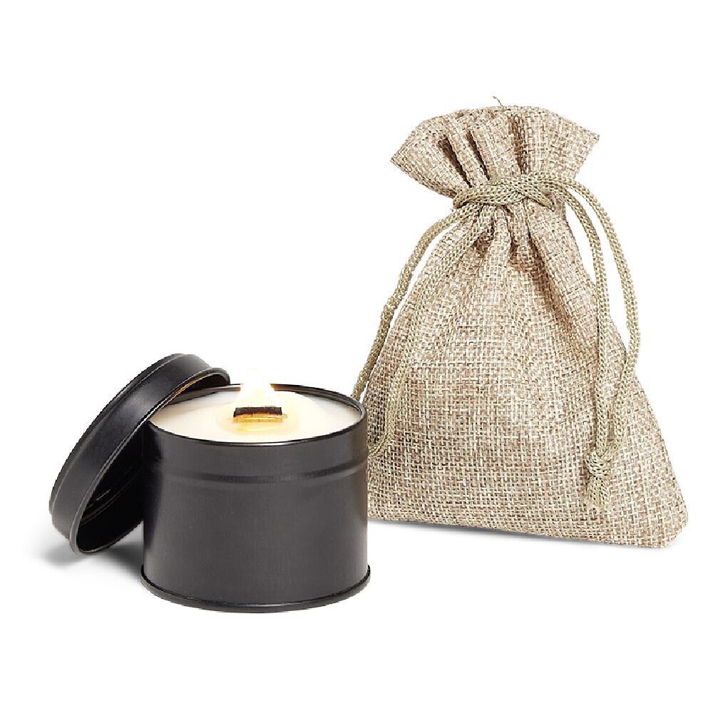 Bougie avec graine ciboulette à planter senteur ylang-ylang 25H