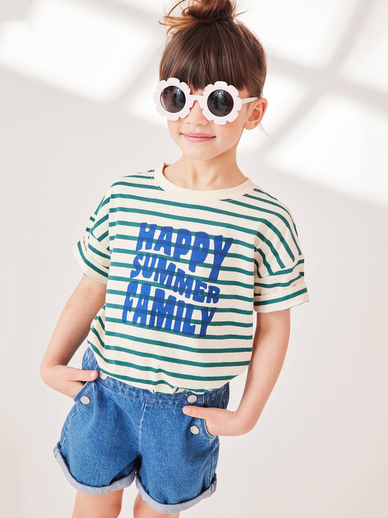 Camiseta infantil mista