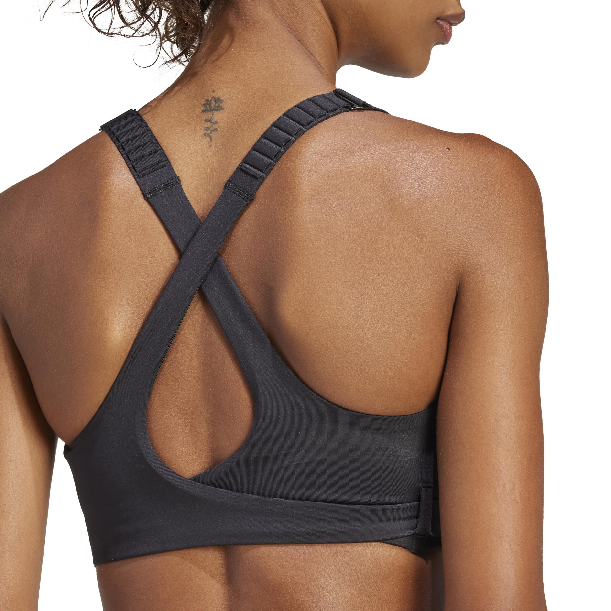 adidas FastImpact Luxe Run High-Support Soutien-gorge Sport Femmes - Noir