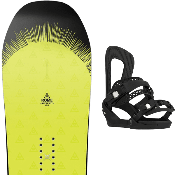 Pack snowboard ROME ARTIFACT + Fix