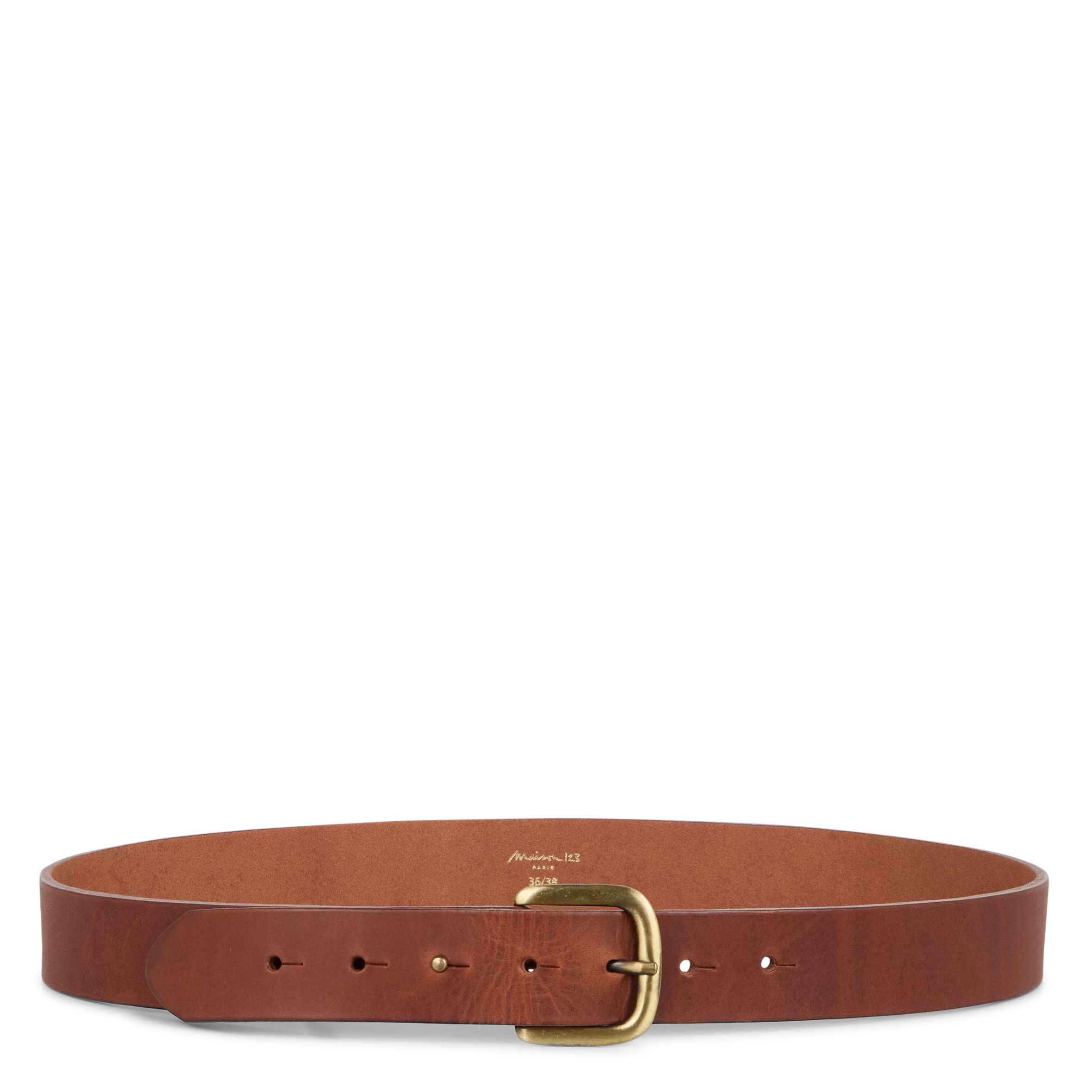 JIVA - Ceinture en cuir | Marron