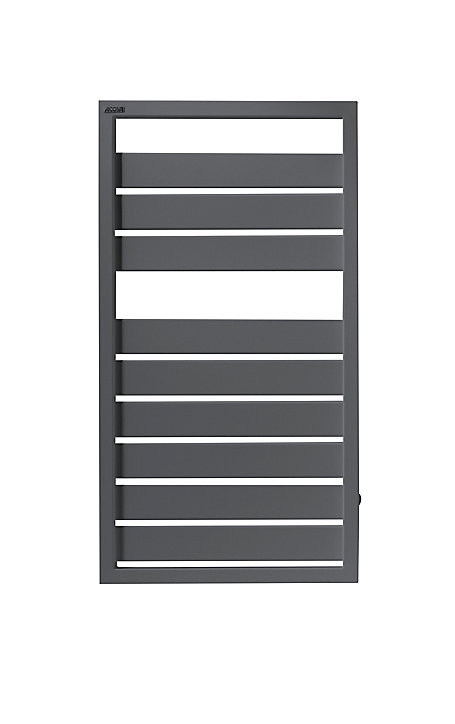 Radiateur sèche-serviettes eau chaude Acova Astrakan anthracite 432W
