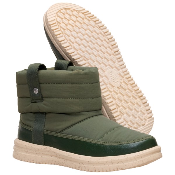 HeyDude - Women's Camden Cuff Nylon Quilt - Chaussures d'hiver