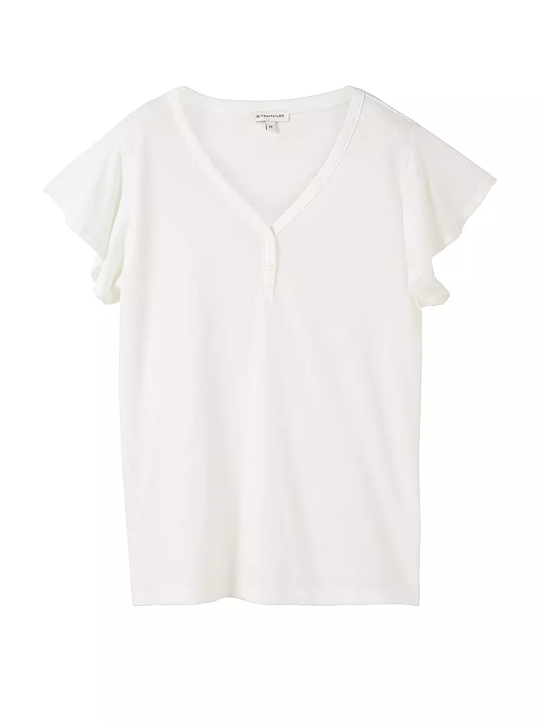 TOM TAILOR T-Shirt  weiss
