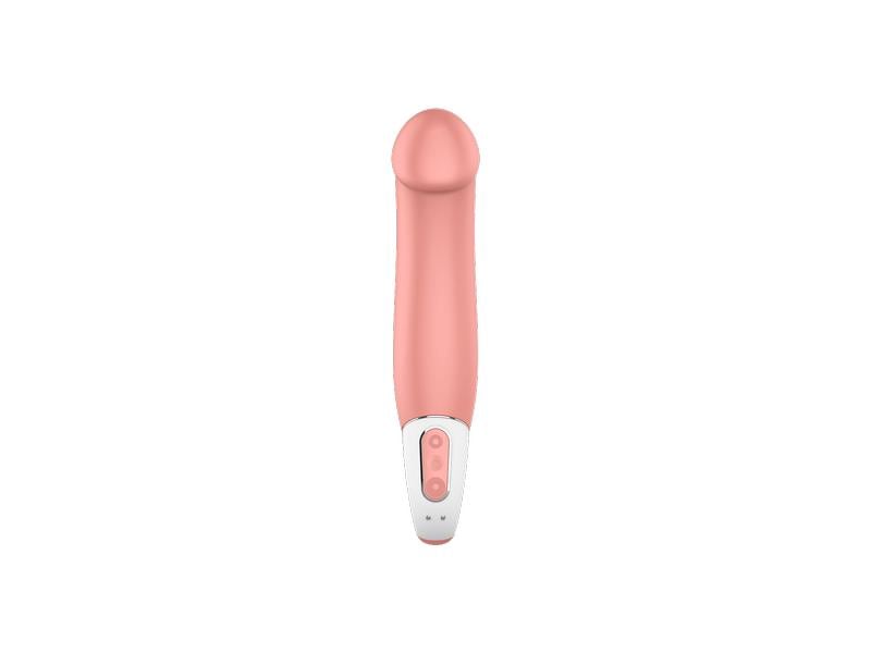 Satisfyer Vibrator Master nude Wasserdichter Akku-Vibrator aus geschmeidigem Silikon