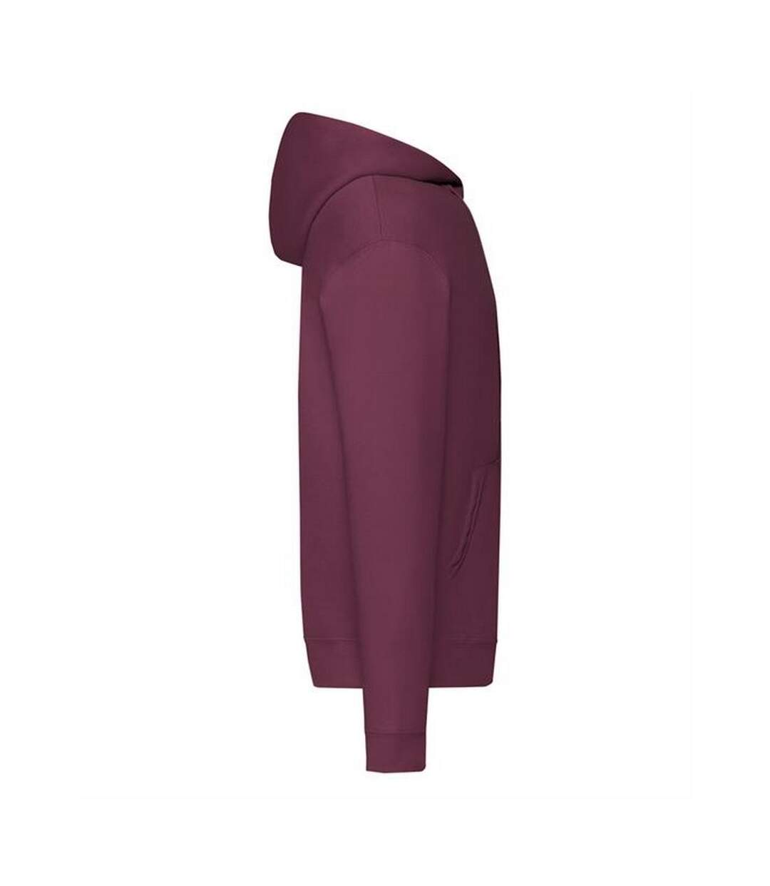 Fruit Of The Loom - Sweatshirt à capuche et fermeture zippée - Homme (Bordeaux) - UTBC360