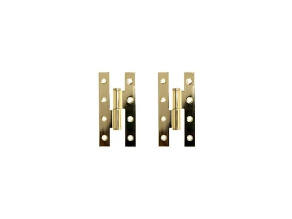 Husholdningshengsel H Style 110X55x2.5Mm Bra2pc. høyre