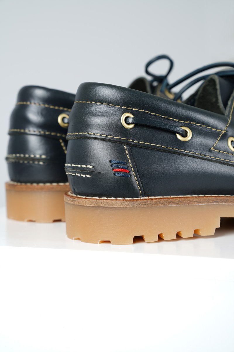 Chaussures bateau - cuir