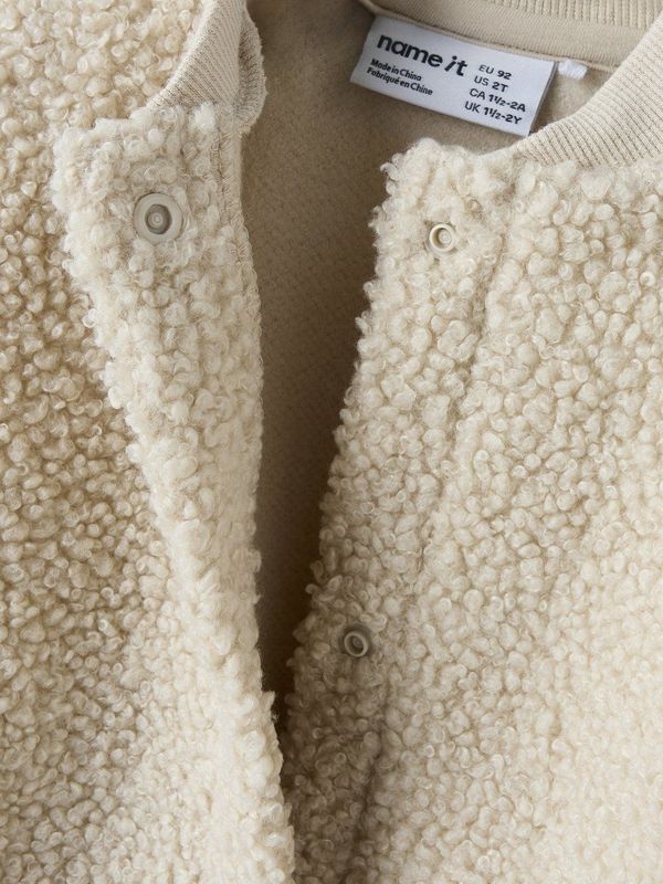 NAME IT - Vest - Zacht - Lange Mouwen - Ronde Hals - Ritssluiting