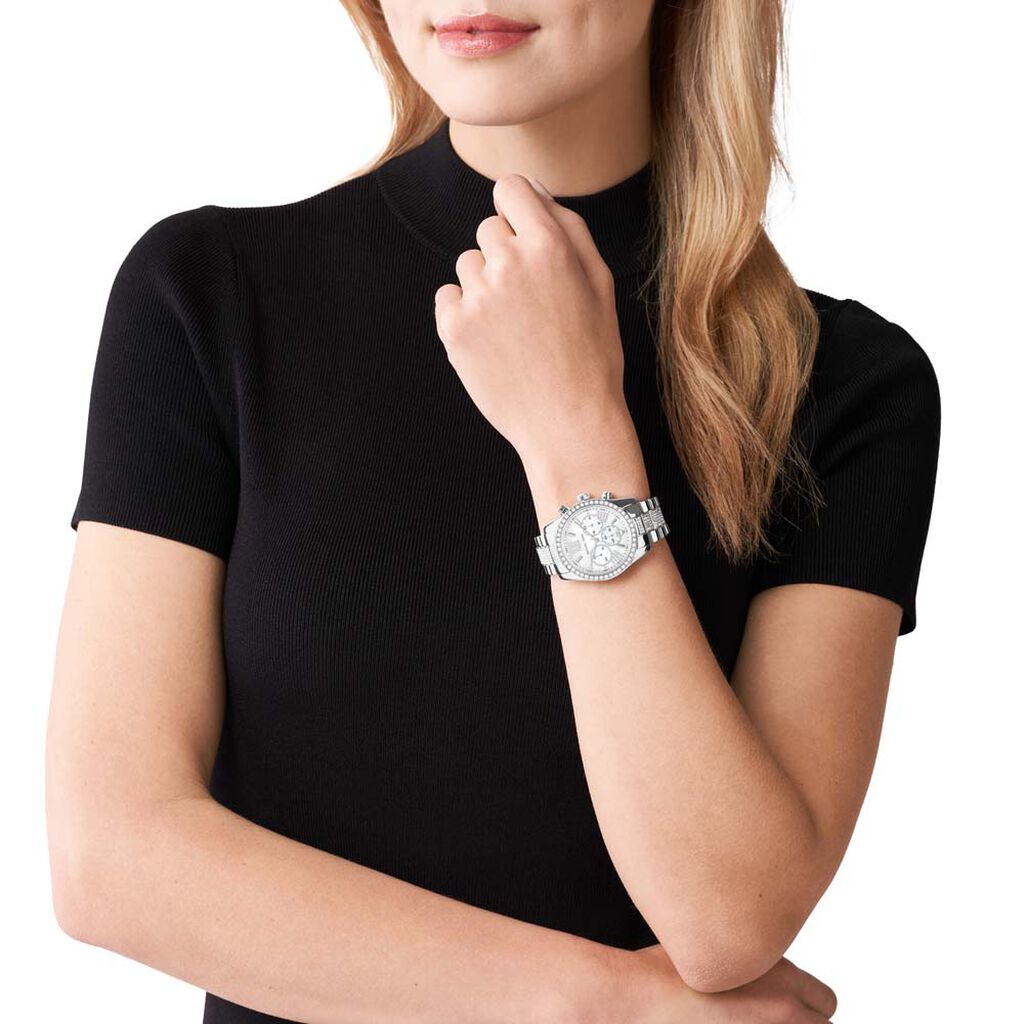Montre Michael Kors Lexington Blanc