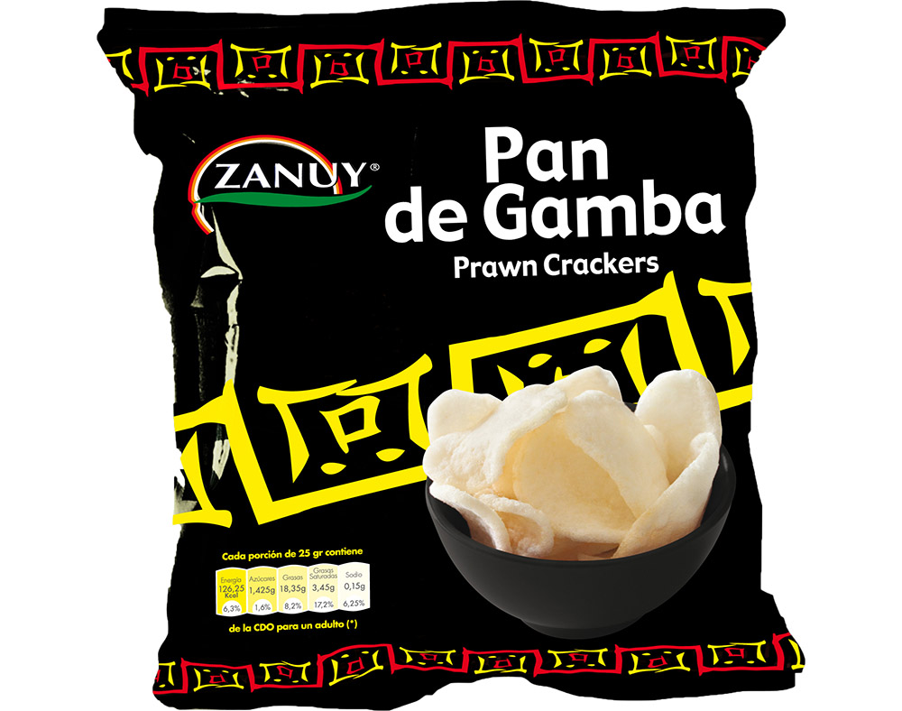 HOSTIAS ZANUY CRACKERS SABOR CAMARÃO 50G