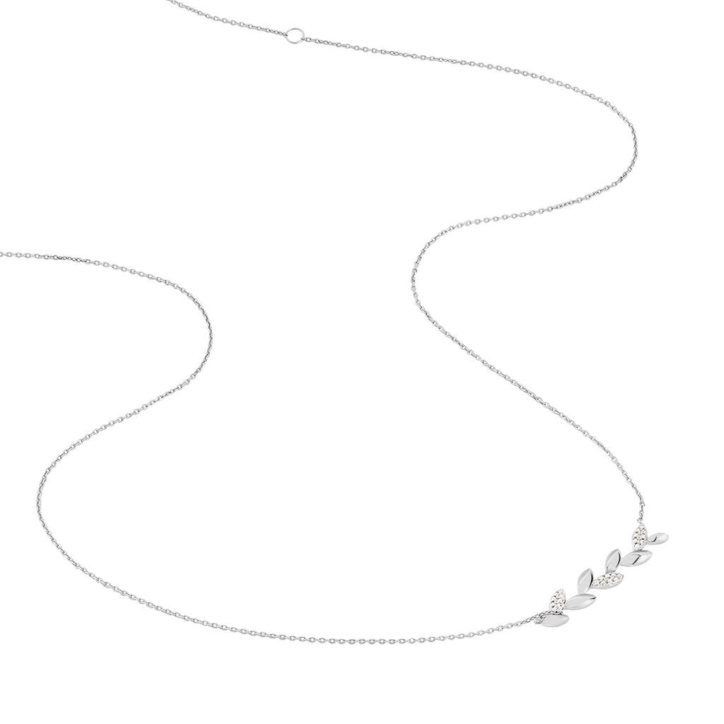 Collier Anthea Or Blanc Diamant