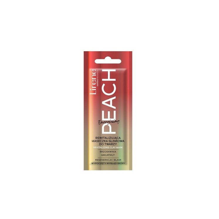 Lirene Revitalisierende Peach Gesichtsmaske 6 ml