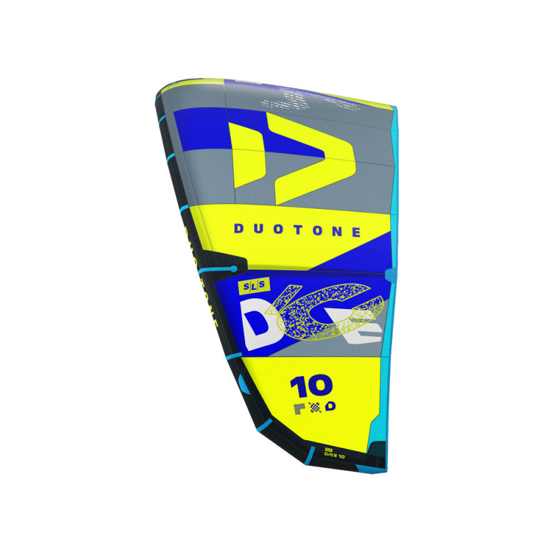 AILE DE KITESURF DUOTONE DICE SLS 2024 LIME/DARK GREY