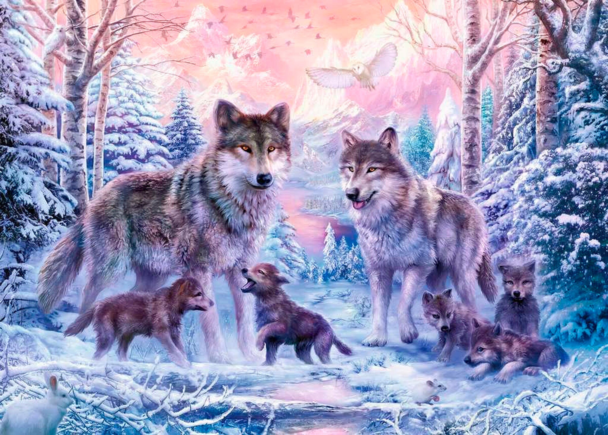 Ravensburger Arktische Wölfe