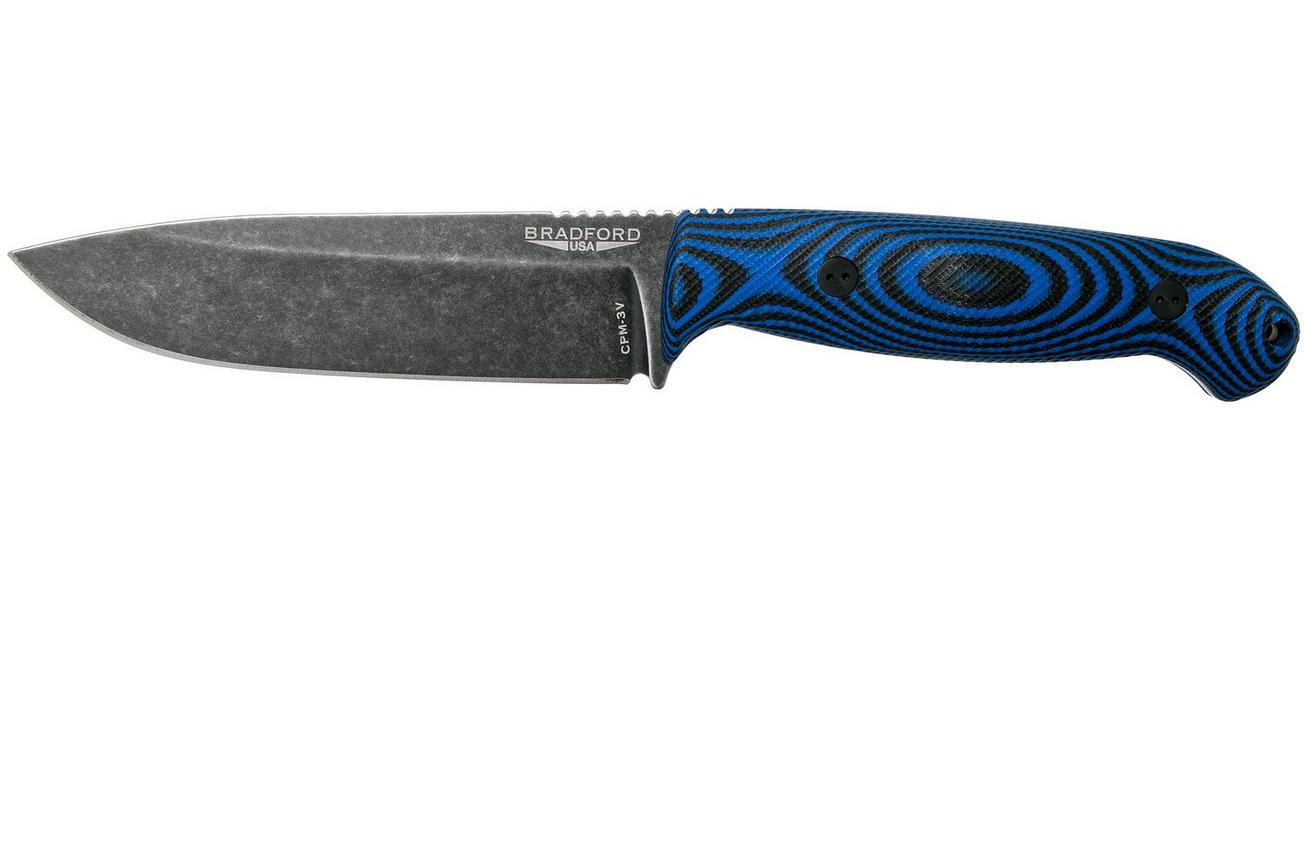 Bradford Guardian 5.5S, 3D Black Blue G10 Guardian 5.5 CPM 3V, Sabre Nimbus 5.5S-113N