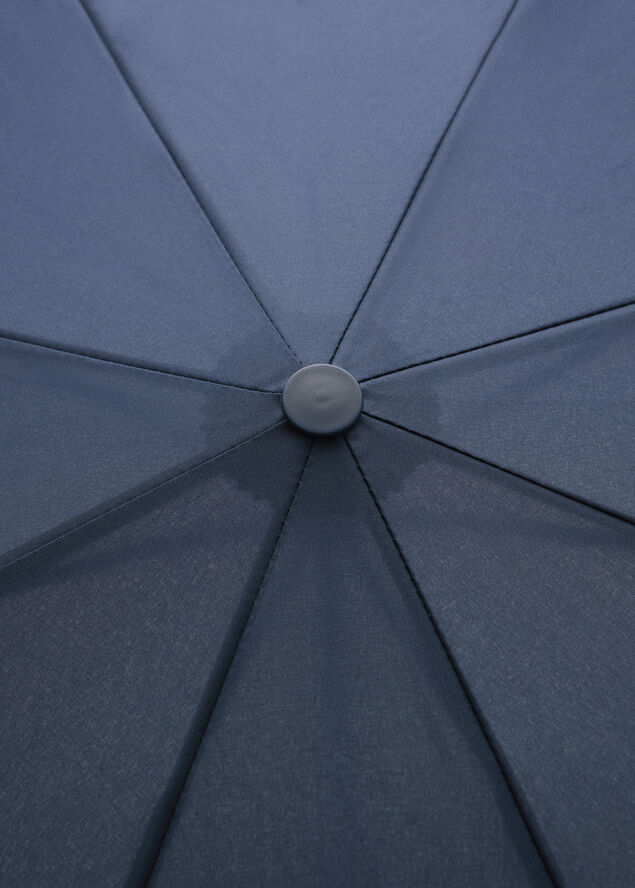 MANGO Plain folding umbrella Navy