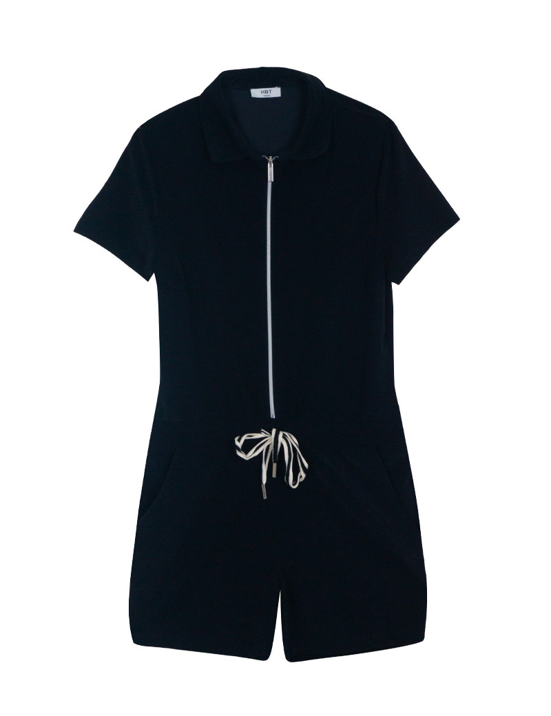 HBT COMBINAISON ÉPONGE FEMME CINDY SHORT NOIR