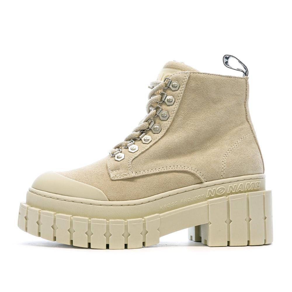 No Name Boots Écru Femme No Name Kross Low