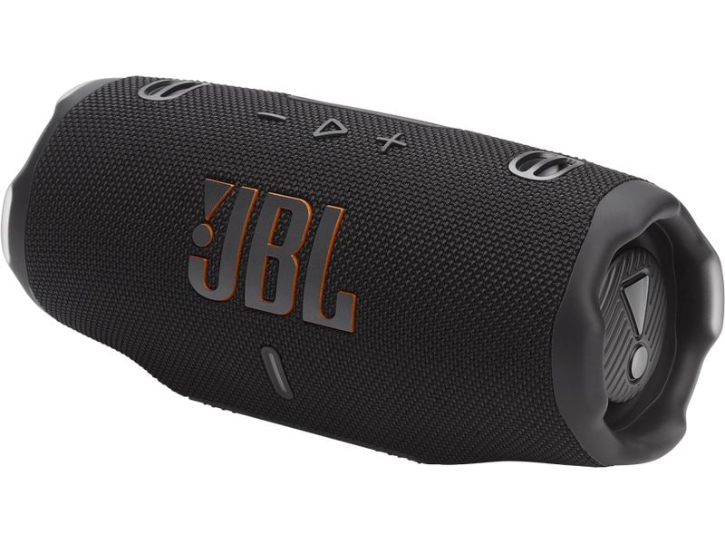 JBL Bluetooth Speaker Charge 6 Schwarz Tragbarer wasserdichter und stossfester Bluetooth-Lautsprecher