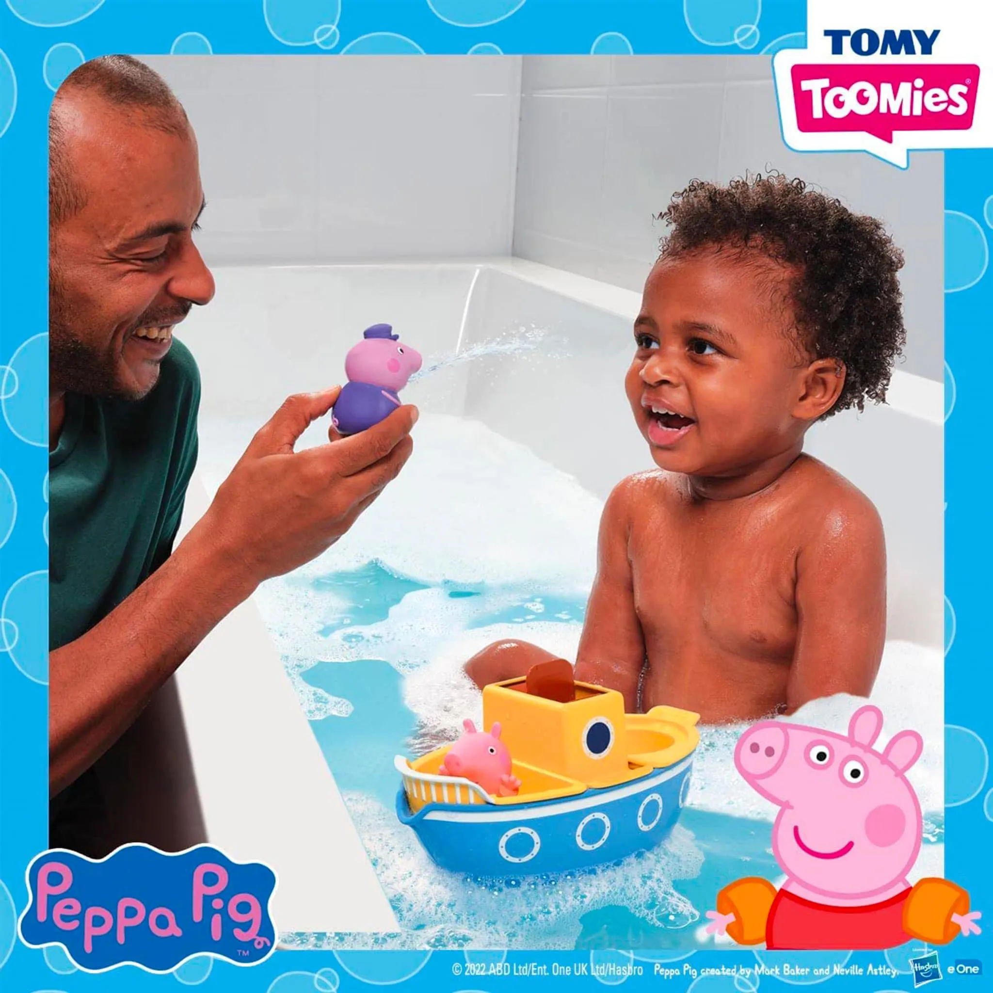 Peppa Pig Jouet de Bain Bateau Peppa Pig