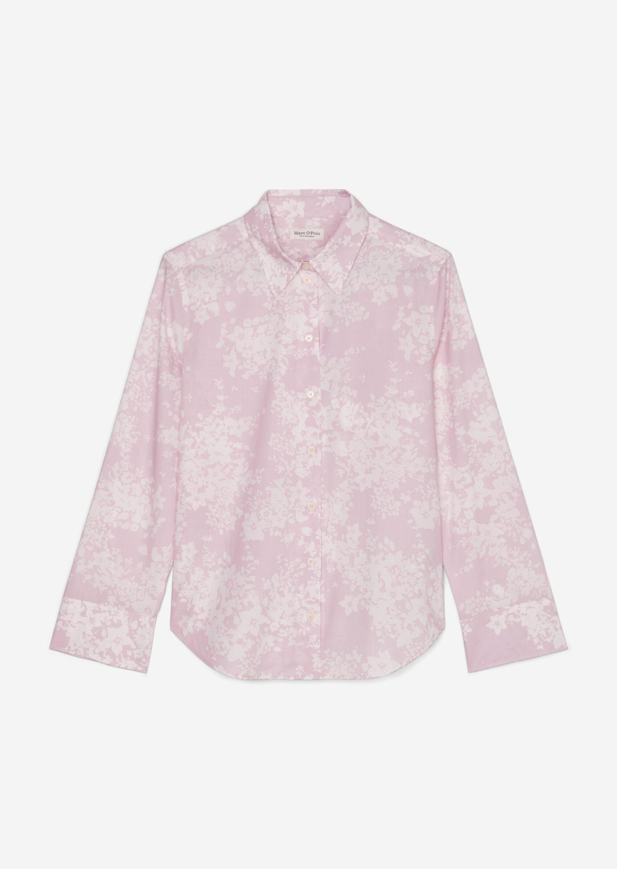 Bluse A-Shape aus Papertouch-Popeline