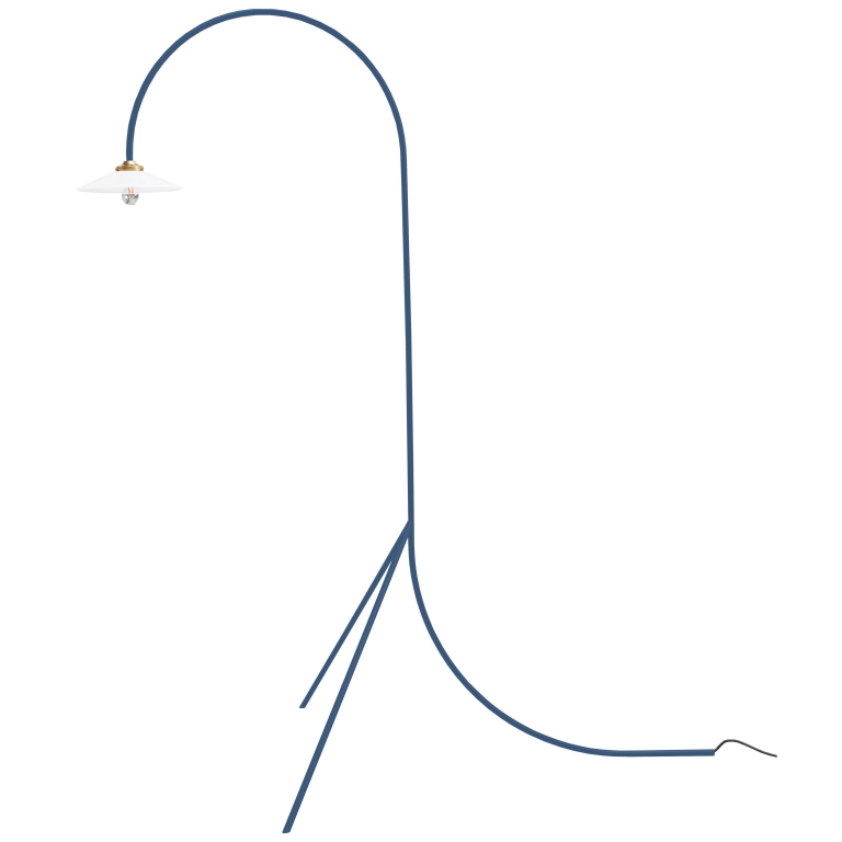 Valerie Objects Standing lamp no. 1 vloerlamp blauw