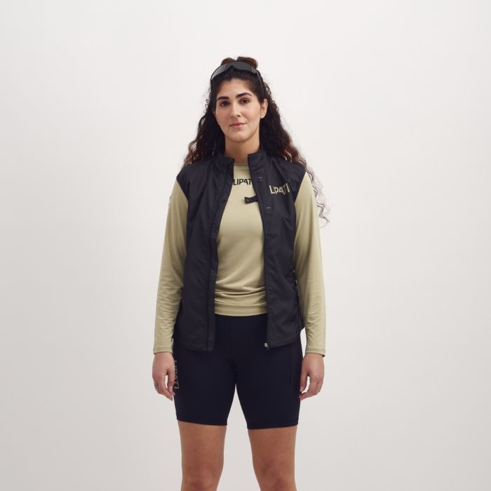 Lipati Dame Veste Drizzle Vest Sort