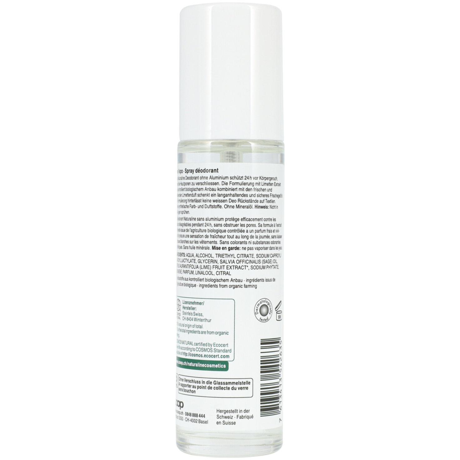 Naturaline Deo Vapo Limette 0% Aluminium