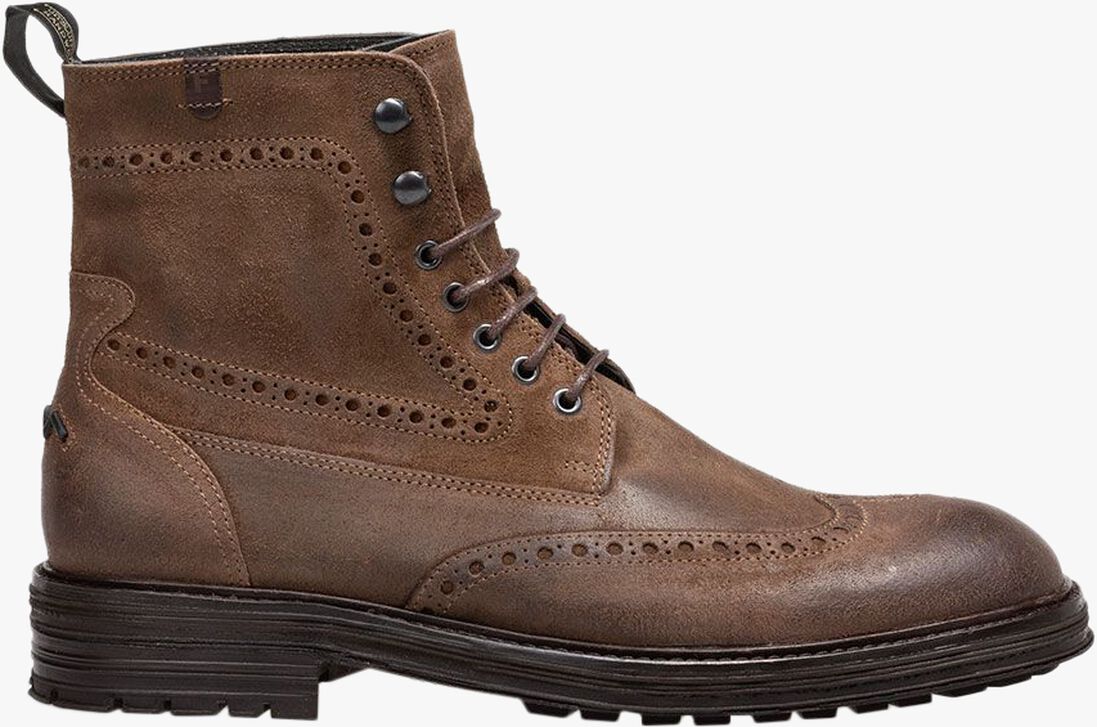 FLORIS VAN BOMMEL taupe floris van bommel veterboots sfm-80042