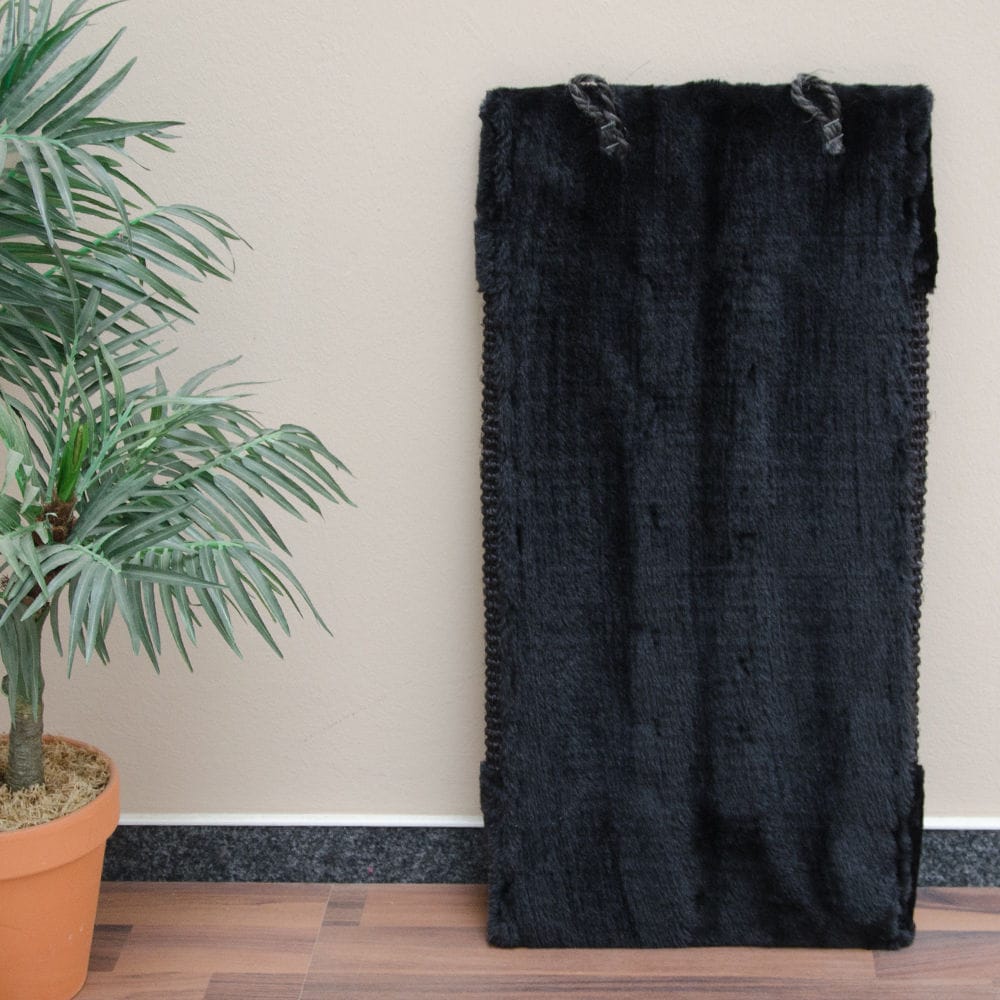 Sisal Kantenschutz M ca. 55 x 27 cm Schwarz für Innen- und Außenecken