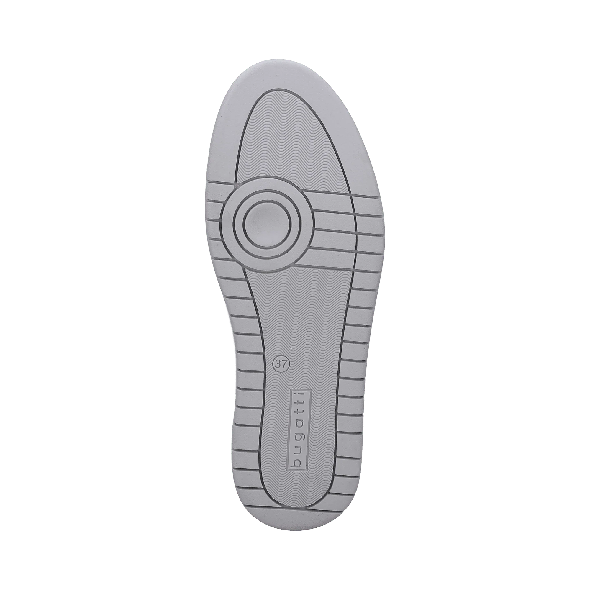 Leder Sneaker silber