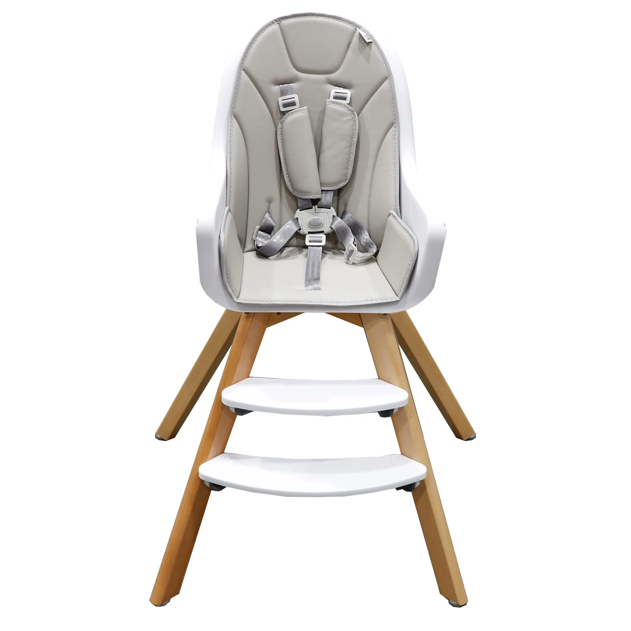 Bébé Confort Chaise Haute - Blanc  Naturel