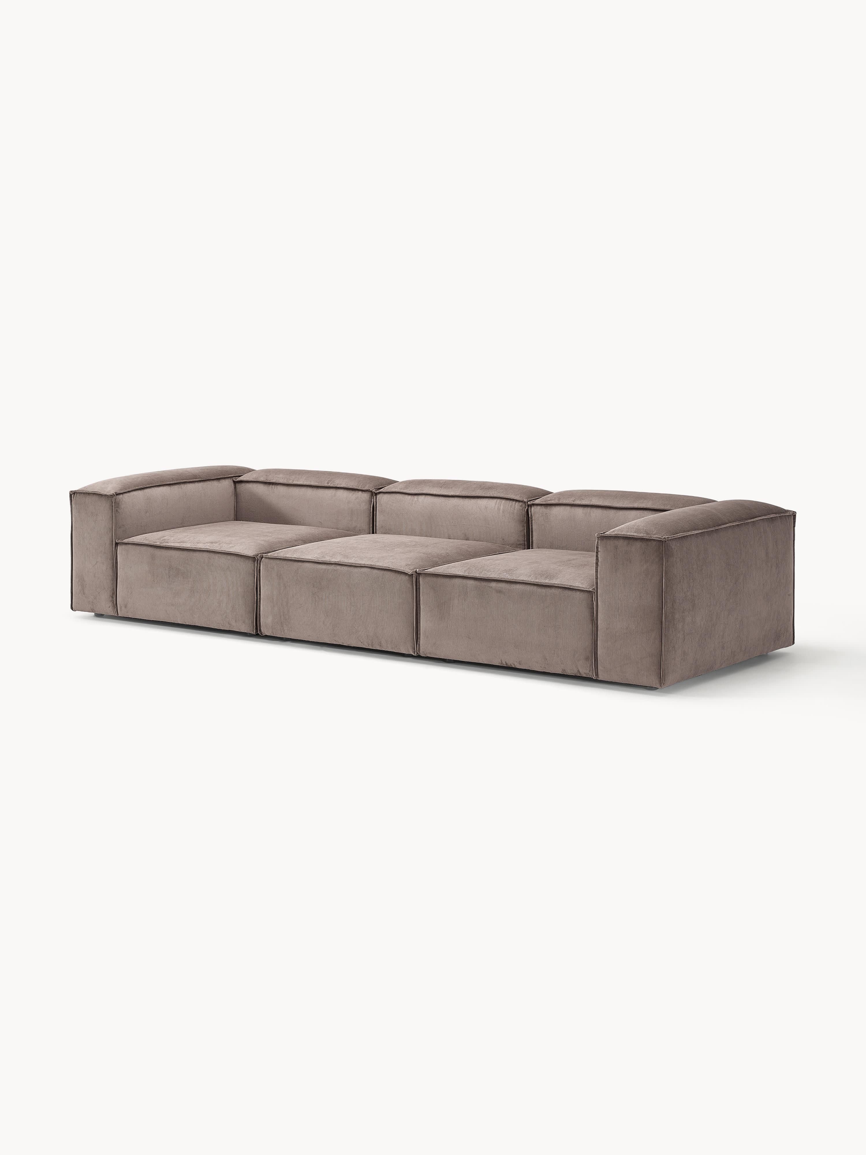 Modulaire bank Lennon (4-zits) van corduroy