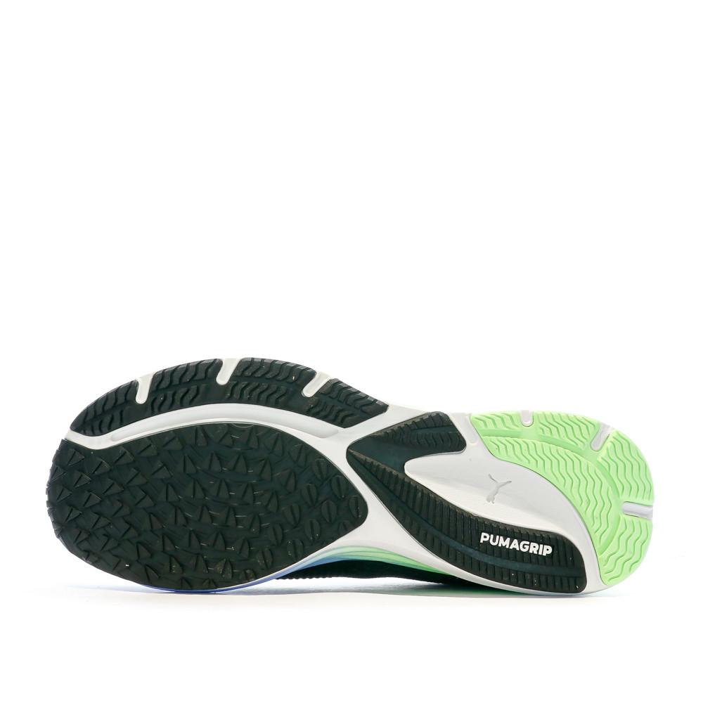 Puma Chaussures de Running Noire/Verte Homme Puma Velocity Nitro