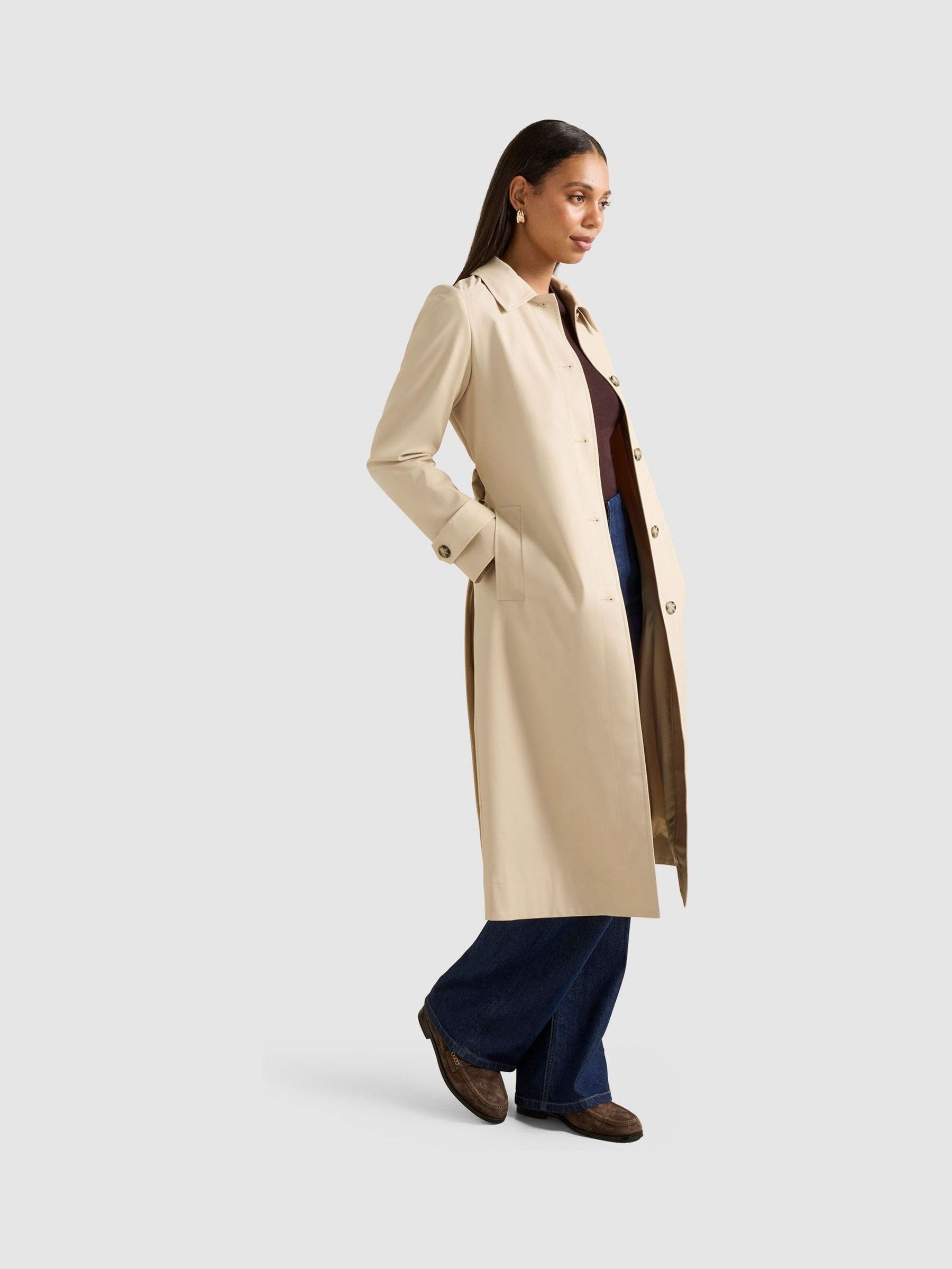 Forever New Helen Single Breasted Trench Coat