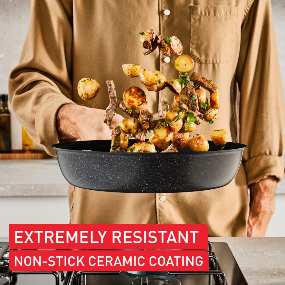 Experience Ceram keramische Multipan 26 cm + deksel - inductie