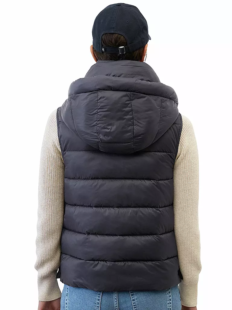 MARC O'POLO Steppgilet dunkelblau