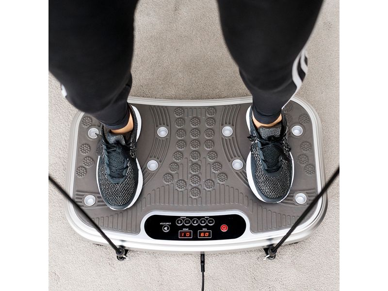 Bodi-Tek Vibrationstrainer Exercise Pro Vibrationstrainer mit 10 Programmen und 100 Intensitätsstufen