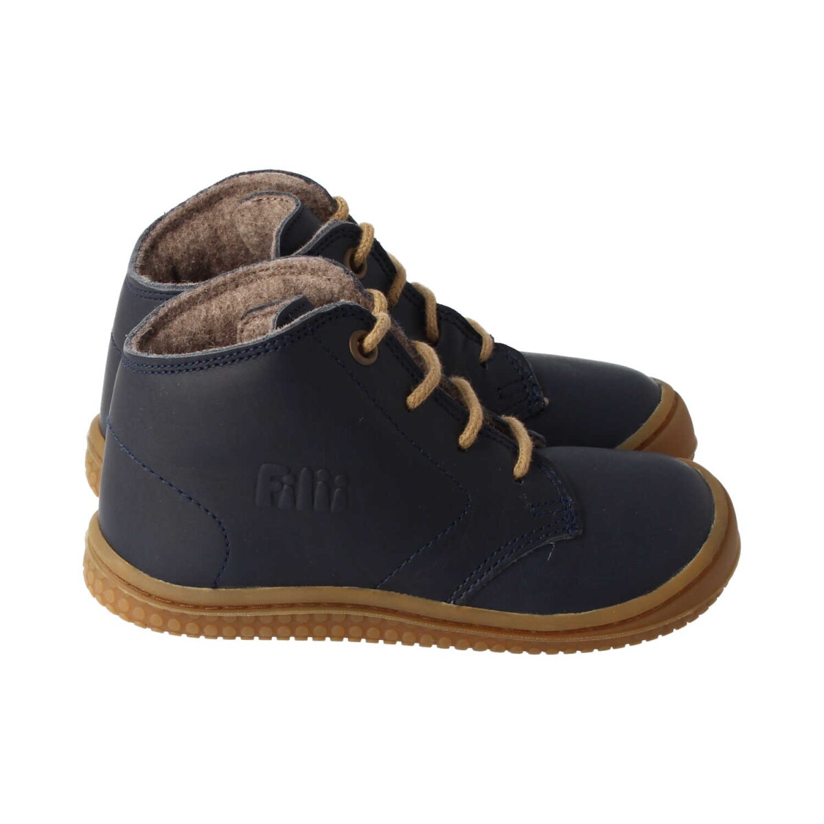 MB4211-F2 navy SOFT-TOE BIO nappa fleece laces Weite/M
